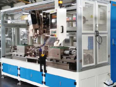 Steering gear test machine
