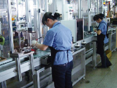 Wiper motor assembly line