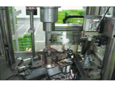 Rotor assembly line