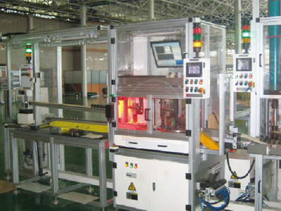 Pinion assembly line