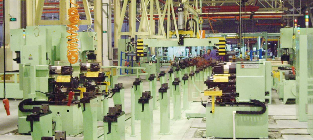 Automotive Axle Assembly Line