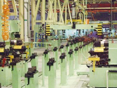 Automotive Axle Assembly Line