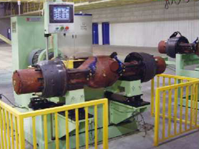 Automatic axle running-in testing machine
